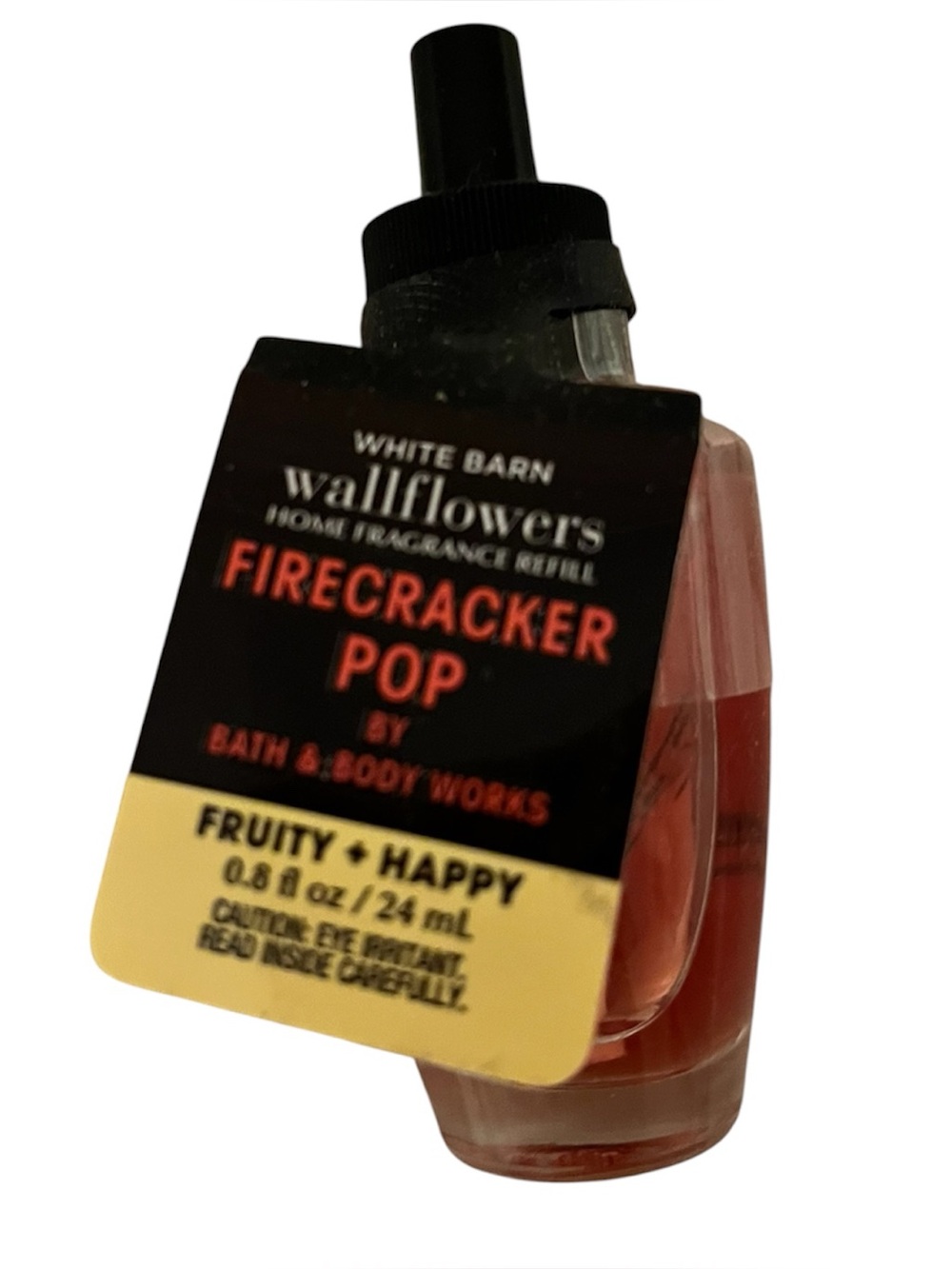 Bath & Body Works Firecracker Pop Wallflowers Refill - Red and Black